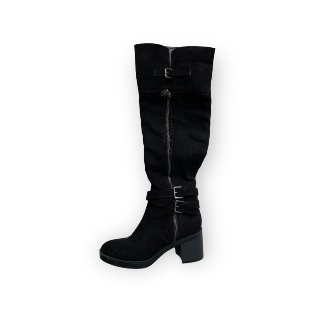G by Guess over-the-knee black boots